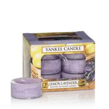 Yankee Candle Lemon Lavender Tea Lights (Pack of 12)